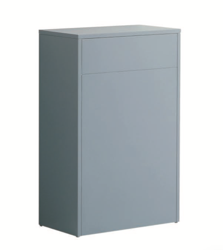 KDK 550mm Traditional Design Wc Unit 100% Waterproof Pvc Matt Grey